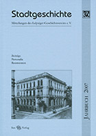 Logo:Stadtgeschichte. Mitteilungen des Leipziger Geschichtsvereins e.V.