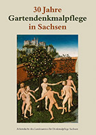 Logo:30 Jahre Gartendenkmalpflege in Sachsen