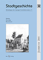 Logo:Stadtgeschichte. Mitteilungen des Leipziger Geschichtsvereins e.V.