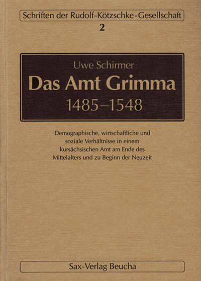 Das Amt Grimma 1485 bis 1548